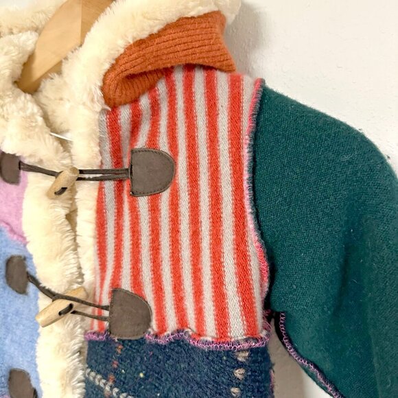 *RARE* Sorbet Patchwork Coat - Picture 4 of 11